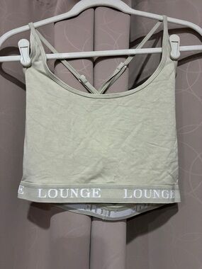 💚Lounge Women's Soft Green Bamboo Bralette